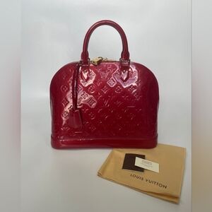 LOUIS VUITTON | ALMA PM VERNIS | CERISES